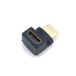 Adapter HDMI żeńsko – męski kątowy 90 stopni