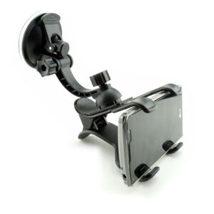 Uniwersalny uchwyt samochodowy na szybę na telefon lub phablet