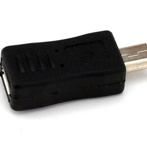 Adapter sygnałowy: gniazdo micro USB - wtyk mini USB