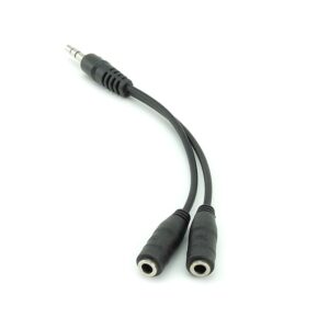 Rozdzielacz mini-jack 3,5 mm na kablu