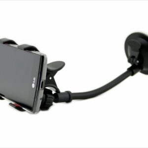 Uchwyt na telefon nawigację z przyssawką do szyby - gęsia szyja