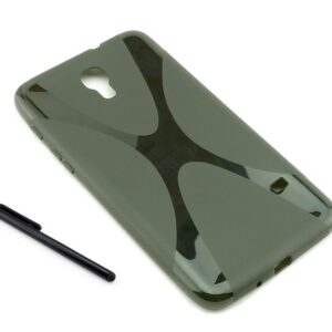 Czarne silikonowe etui do tabletu Samsung Galaxy Tab Q T2519, 2556, 2558