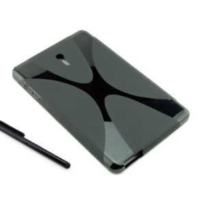 Czarne silikonowe etui do tabletu Huawei MediaPad 7 Youth (S7-701U)