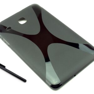 CZARNE silikonowe etui do tabletu Samsung Galaxy Tab E 8.0 T375, T377