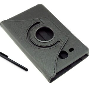 Pokrowiec na tablet Samsung Galaxy Tab A 7.0 T280 T285 - czarne, obrotowe, dopasowane