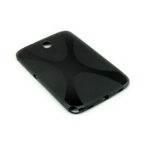 Dedykowane, silikonowe etui (plecki) do tabletu Samsung Galaxy Note 3 8.0 (N5100/N5110) – czarne, dopasowane