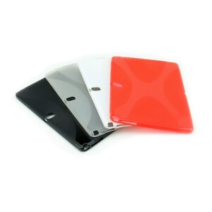 Dedykowane, silikonowe etui (plecki) do tabletu Samsung Galaxy Tab Pro 10.1 (T525/T520) – czarne lub przezroczyste, dopasowane