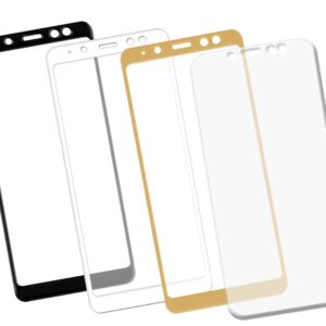Zaokrąglone szkło hartowane 3D do telefonu Samsung Galaxy A5 2018 na cały ekran, 9H, w dobrej cenie, tempered glass, curved