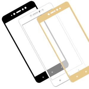 Zaokrąglone szkło hartowane 3D do telefonu Xiaomi Redmi Note 5A - dobra cena, 9h, tempered glass