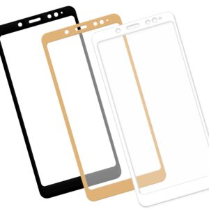 Zaokrąglone szkło hartowane 3D do telefonu Xiaomi Redmi Note 5 Pro - dobra cena, 9h, tempered glass