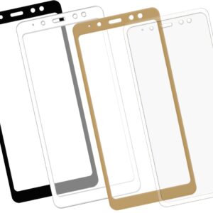 Zaokrąglone szkło hartowane 3D do telefonu Samsung Galaxy A8+ (Plus) 2018 (SM-A730F) - na cały ekran, 9H