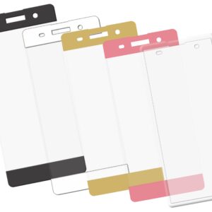 Zaokrąglone szkło hartowane 3D do telefonu Sony Xperia XA F3111, F3113, F3115 - kolory
