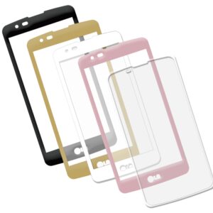 Zaokrąglone szkło hartowane 3D do telefonu LG K7 - kolory