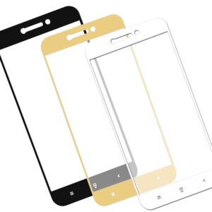 Zaokrąglone szkło hartowane 3D do telefonu Xiaomi Redmi 5A - dobra cena, 9h, tempered glass