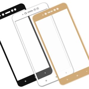 Zaokrąglone szkło hartowane 3D do telefonu Xiaomi Redmi Y1 - dobra cena, 9h, tempered glass