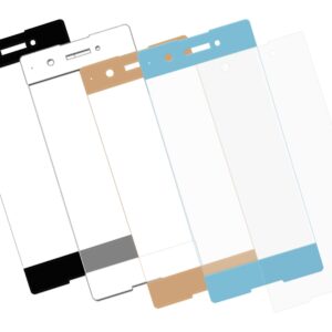 Zaokrąglone szkło hartowane 3D do telefonu Sony Xperia XA1, na cały ekran, curved