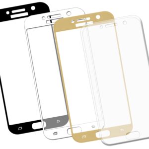 Zaokrąglone szkło hartowane 3D do telefonu Samsung Galaxy A7 2017 na cały ekran, curved, 9H, tempered glass