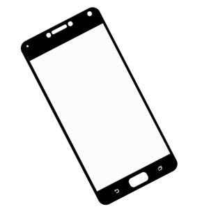 Zaokrąglone szkło hartowane 3D do telefonu Asus Zenfone 4 Max ZC554KL - kolor CZARNY