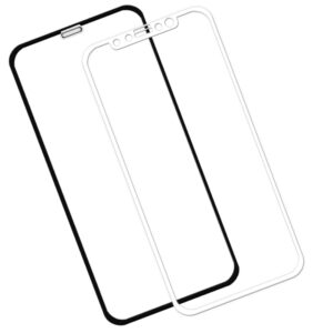 Zaokrąglone szkło hartowane 3D do telefonu Apple iPhone XS 5.8-cala - tempered glass, 9H, curved