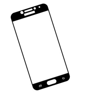 Zaokrąglone szkło hartowane 3D do telefonu Samsung Galaxy C5 Pro - kolor CZARNY
