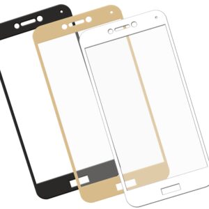 Zaokrąglone szkło hartowane 3D do telefonu Huawei P8 lite 2017 - kolory, w dobrej cenie, curved, 9H