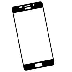 Zaokrąglone szkło hartowane 3D do telefonu Asus ZenFone 3S Max ZC521TL - kolor CZARNY