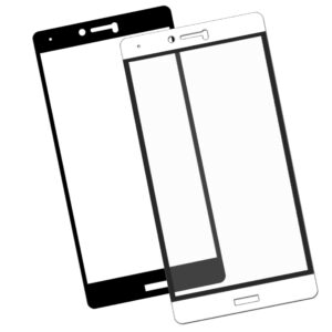 Zaokrąglone szkło hartowane 3D do telefonu Huawei Honor Note 8 EDI-AL10 (2018) - kolor CZARNY