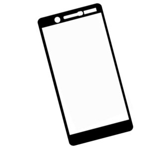 Zaokrąglone szkło 3D do telefonu Nokia 7 - dobrej cenie, tempered glass, 9H