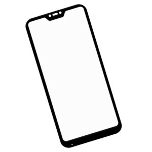 Zaokrąglone szkło hartowane 3D do telefonu Xiaomi Redmi 6 Pro - kolor CZARNY- dobra cena, 9h, tempered glass