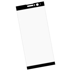 Zaokrąglone szkło hartowane 3D do telefonu Sony Xperia XA2 Plus (2018) - kolor CZARNY