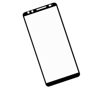 Zaokrąglone szkło hartowane 3D do telefonu HTC U12 / U12 PLUS - kolor CZARNY