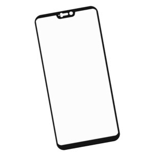 Zaokrąglone szkło hartowane 3D do telefonu OnePlus 6 A6000, A6003 - kolor CZARNY