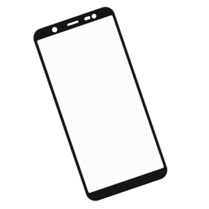 Zaokrąglone szkło hartowane 3D do telefonu Samsung Galaxy J8 2018 - kolor CZARNY - tempered glass, 9H, w dobrej cenie