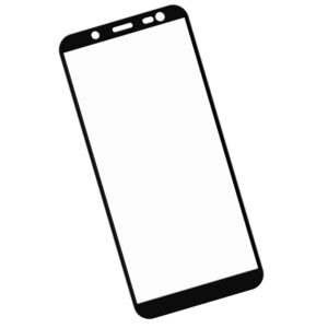 Zaokrąglone szkło hartowane 3D do telefonu Samsung Galaxy J6 2018 SM-J600F, SM-J600G, SM-J600FN - kolor CZARNY