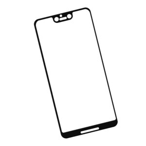 Zaokrąglone szkło hartowane 3D do telefonu Google Pixel 3XL - kolor CZARNY