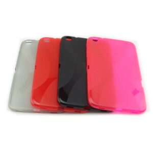 Dedykowane, silikonowe etui (plecki) do tabletu Samsung Galaxy Tab 3 8.0 (SMT310/T311/P8200/P8210) – kolory