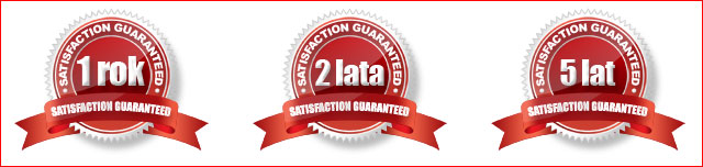 5 lat gwarancji 5 lat gwarancji