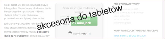 akcesoria do tabletów w e-sklepie akcesoria do tabletów w e-sklepie