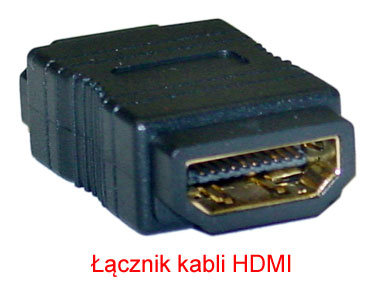 łącznik kabli hdmi Łącznik kabli HDMI