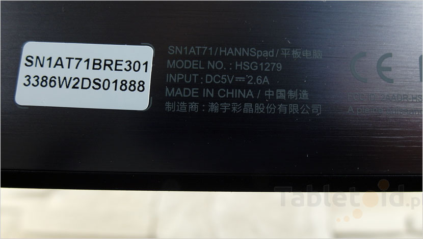 Parametry ładowania tabletu parametry ładowania tabletu